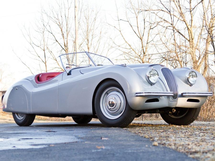  Jaguar XK120 Alloy Roadster 1948 года  (фото 50 из 59)